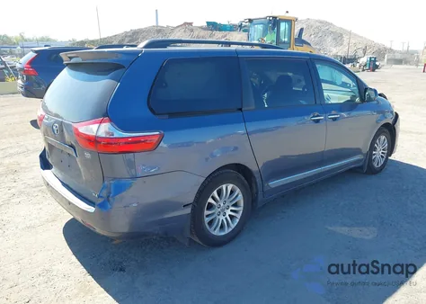 2016 Toyota Sienna Xle 8 Passenger z USA, uszkodzony, nr VIN 5TDYK3DC9GS730435